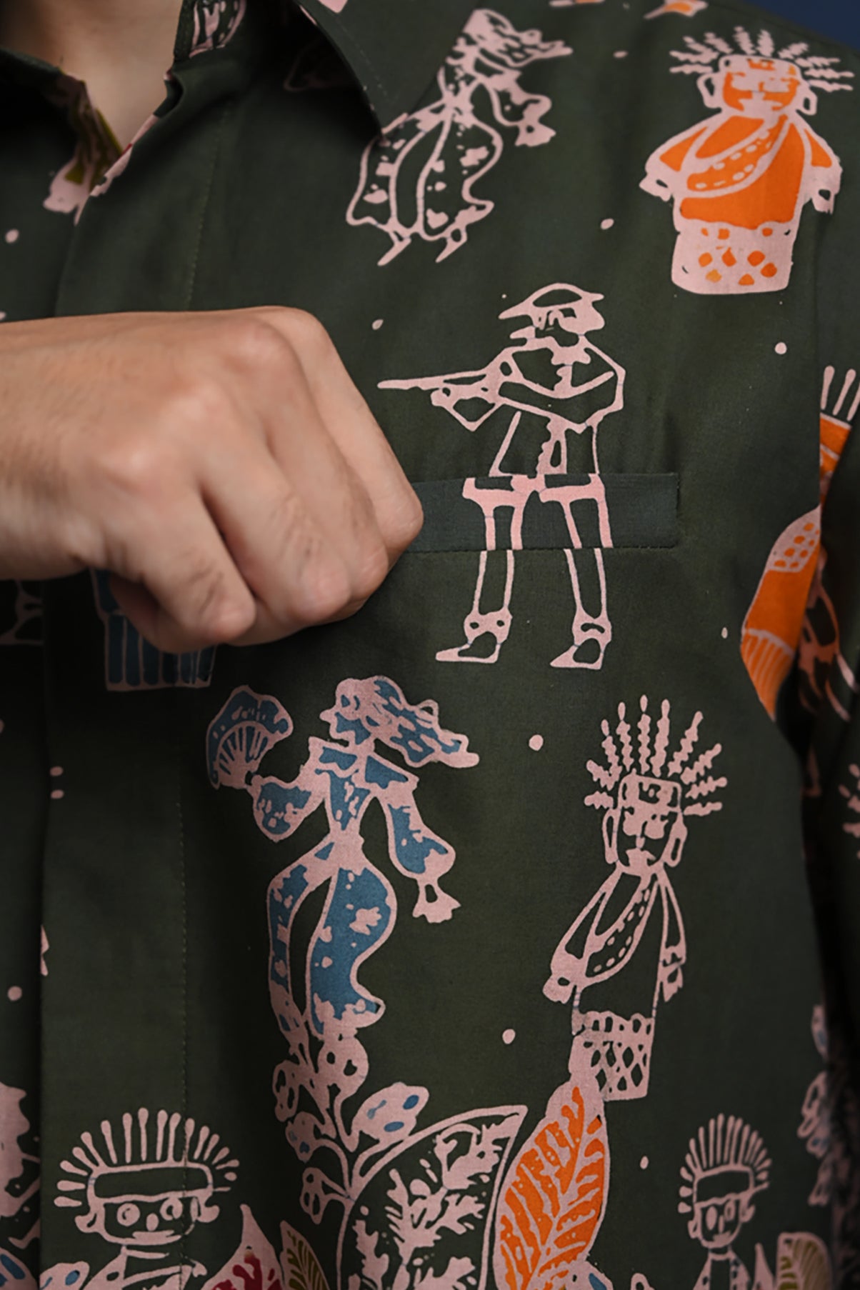 Betawi Wonogiren Green Long L0155