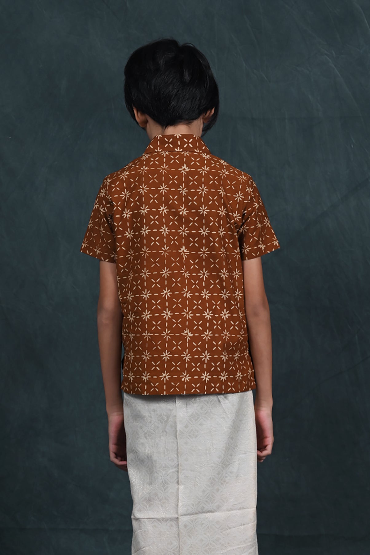 Shirt Garut Short Brown K0004
