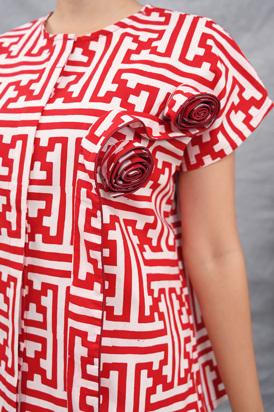 Rose Merah Putih T4473