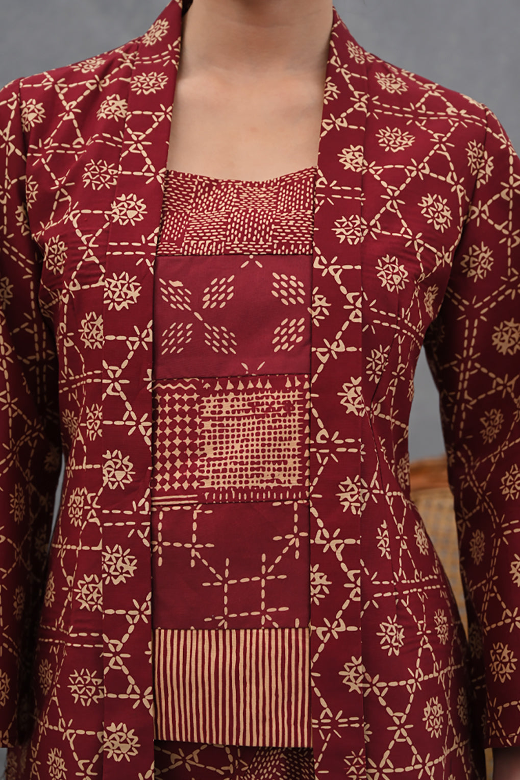 Kebaya Garut Red T4017