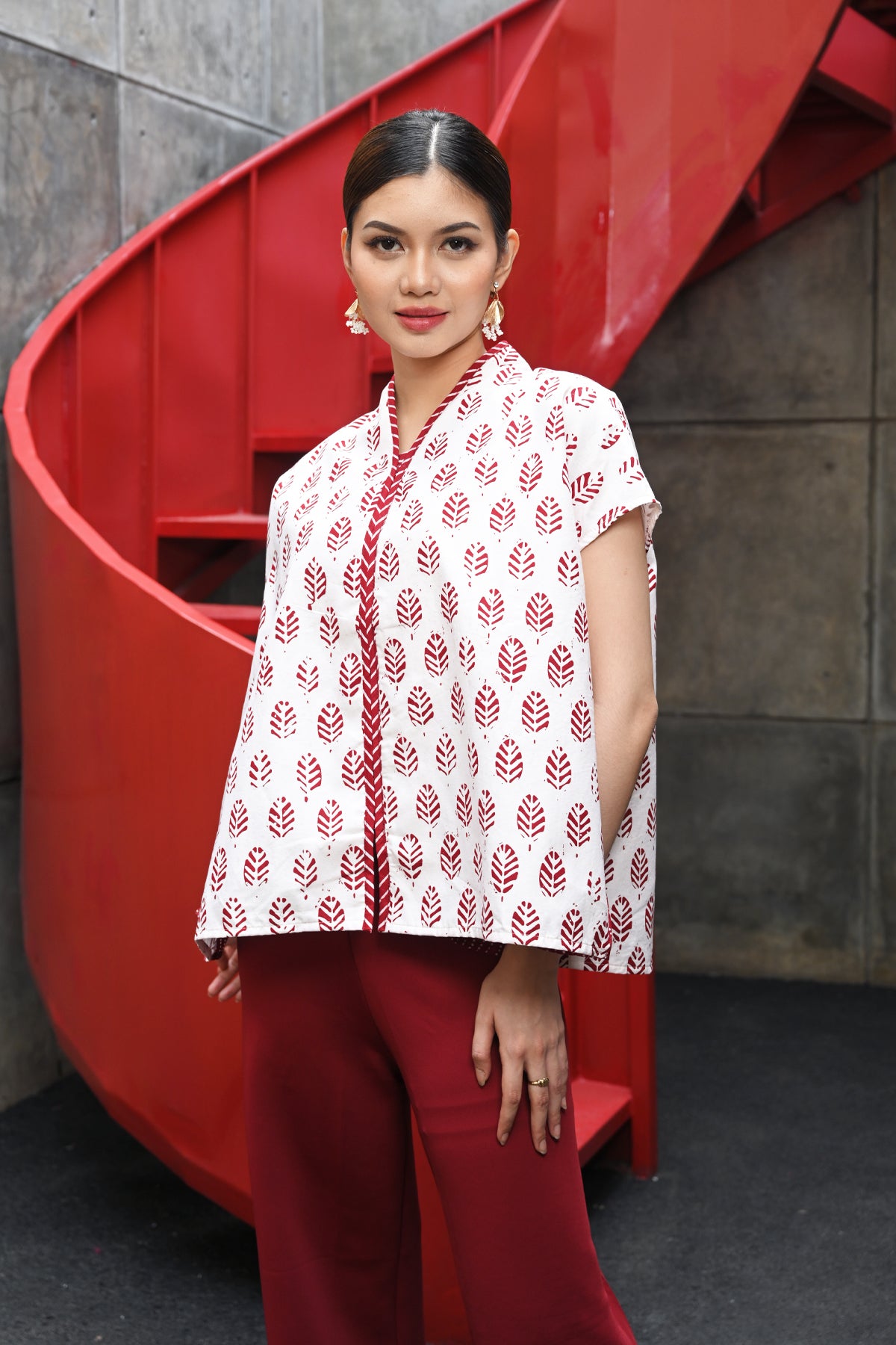 Danira Garut Merah Putih T6077