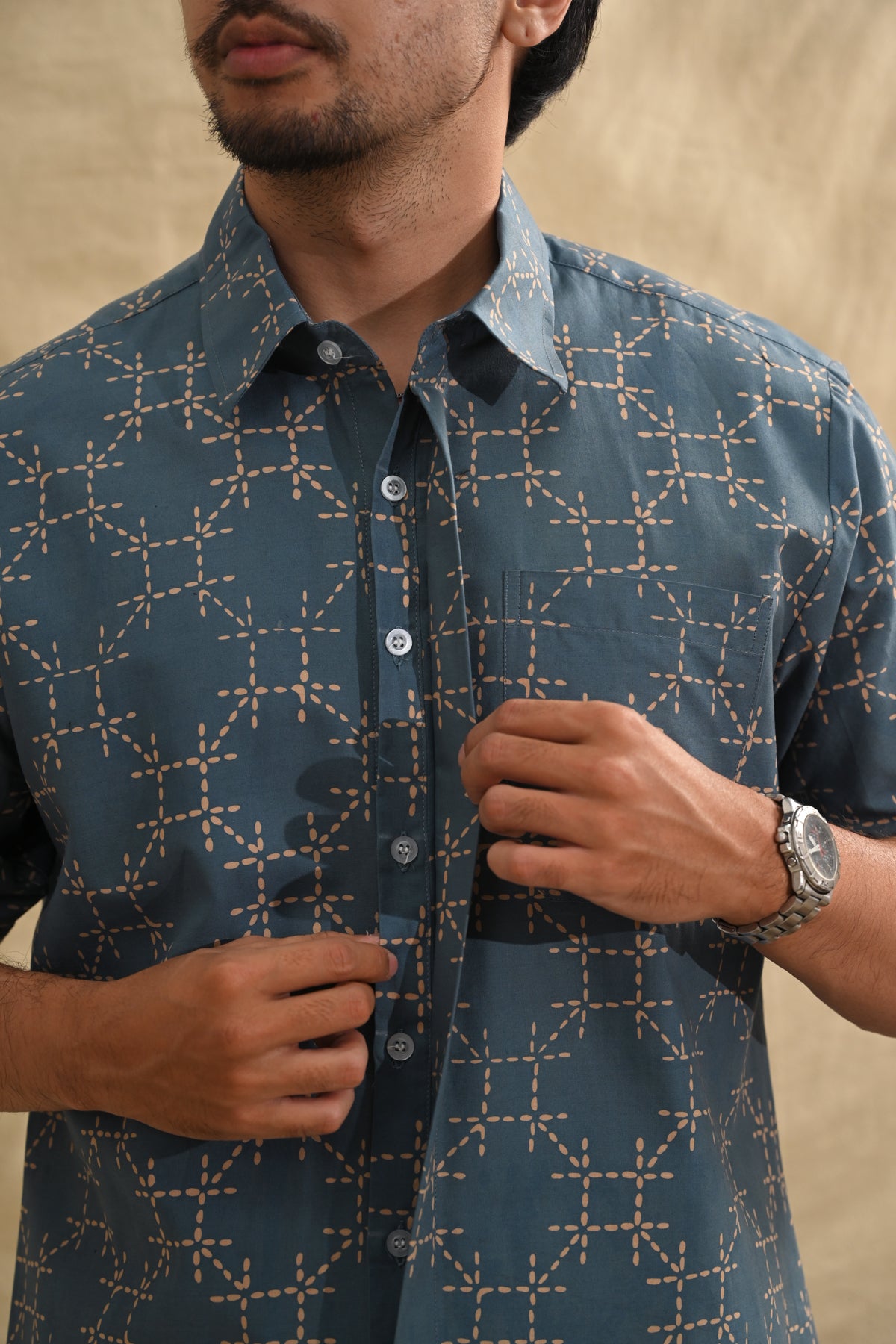 Octogonia Harmoni Teal Short M0362