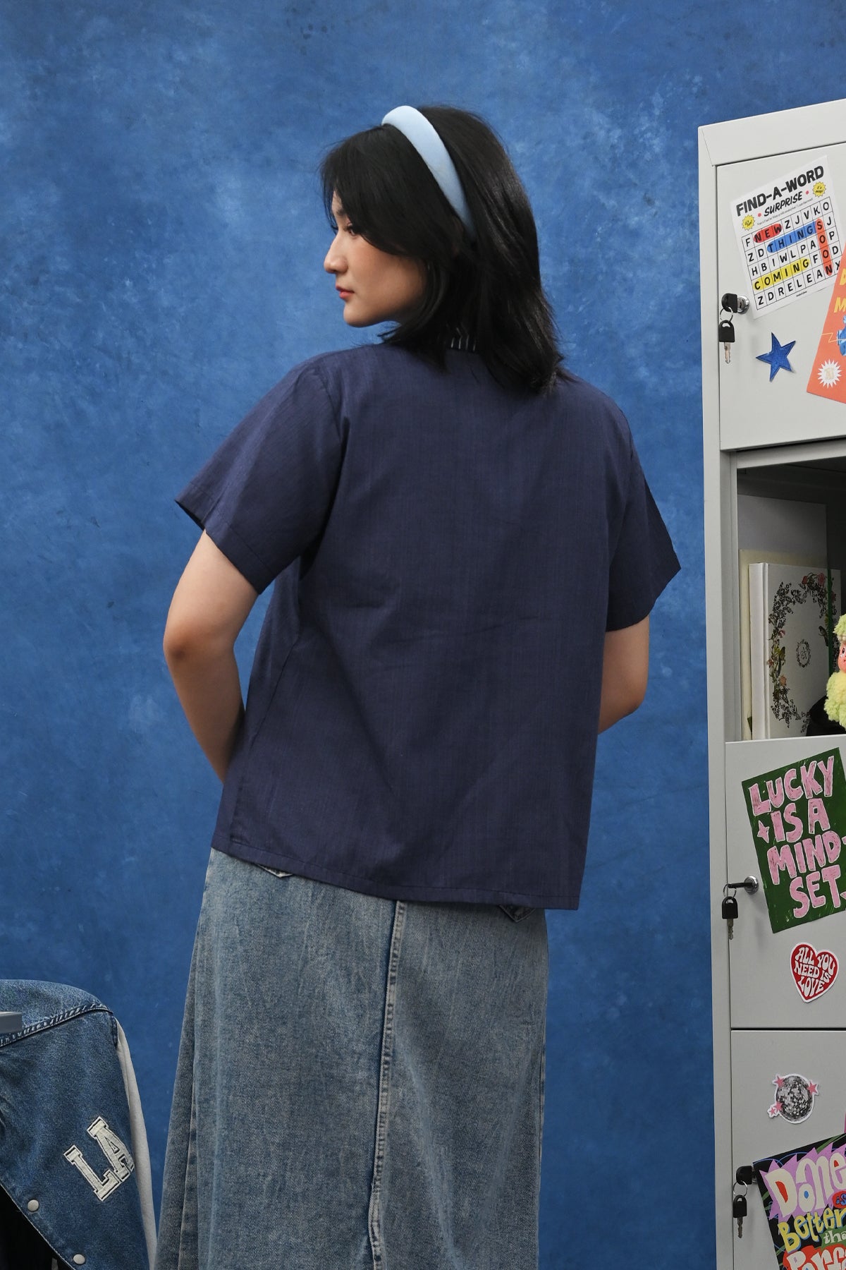 Kebaya Short Navy PART0473