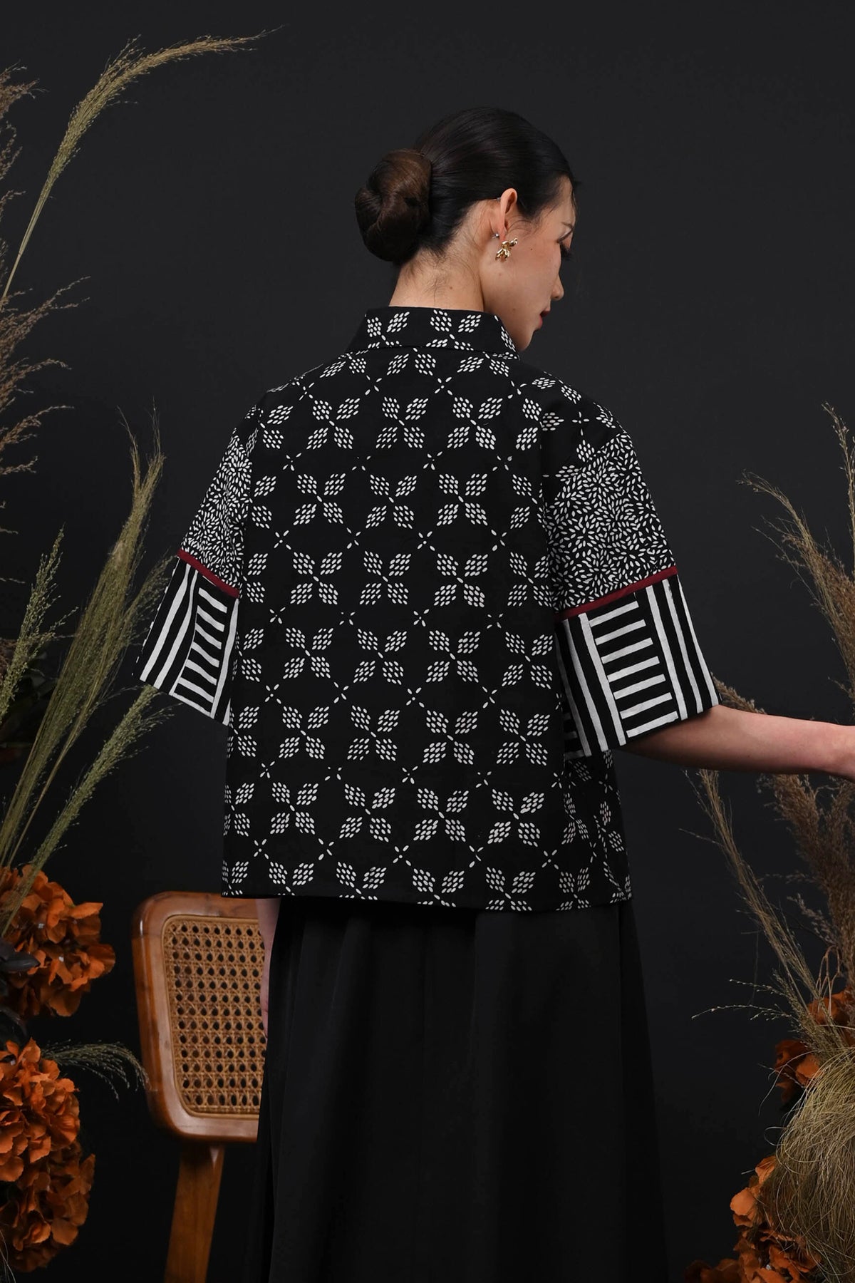 Milly Sashiko Cemani T6157