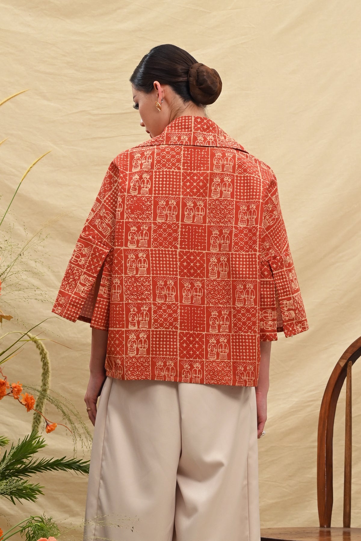 Olga Garut Orange Betawi T5679