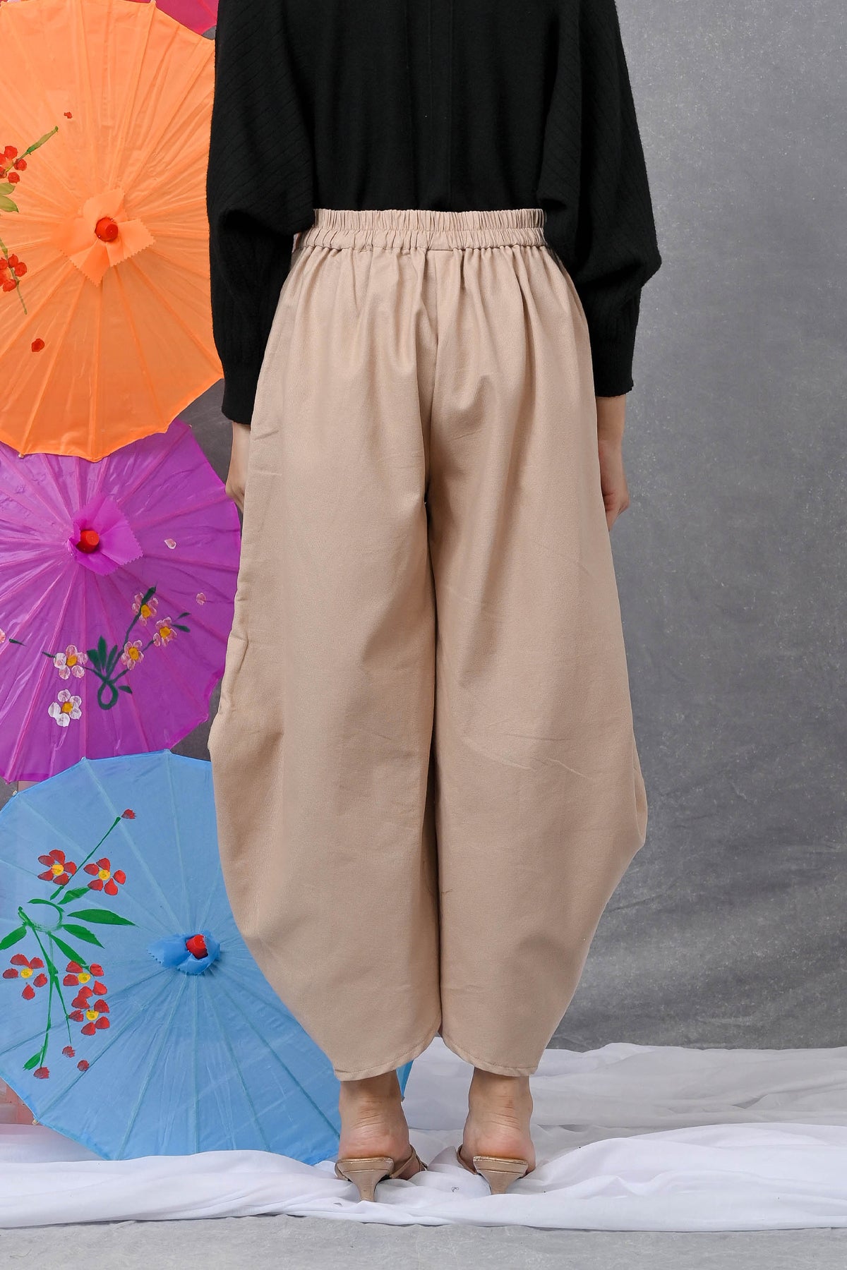Coral pants Basic Cream P0684