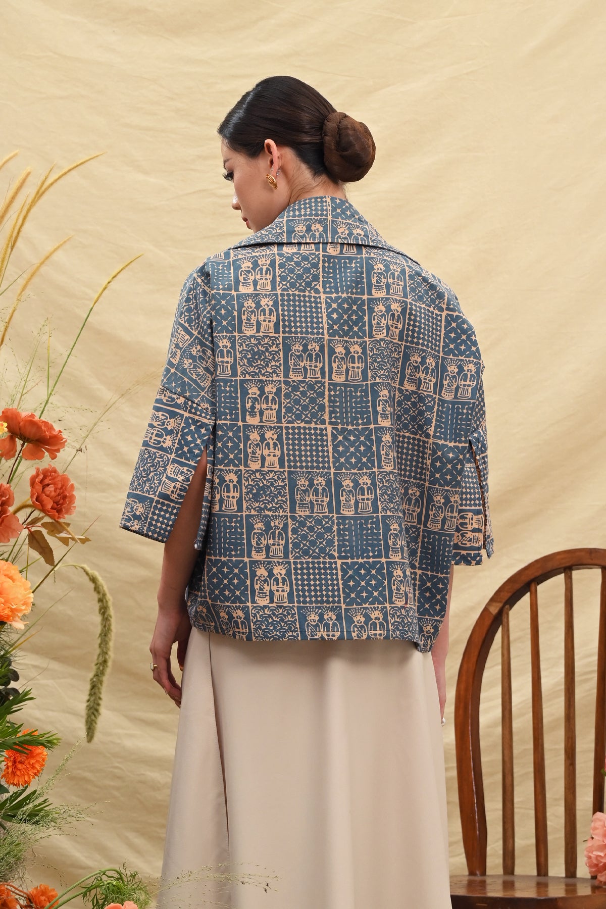 Olga Garut Blue Betawi T5676
