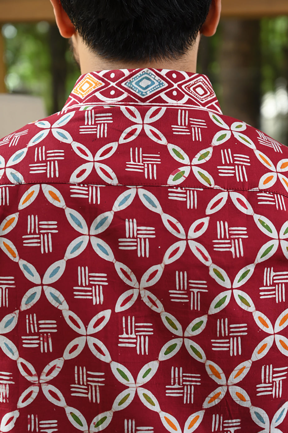 Banara Wonogiren Red Short M0293