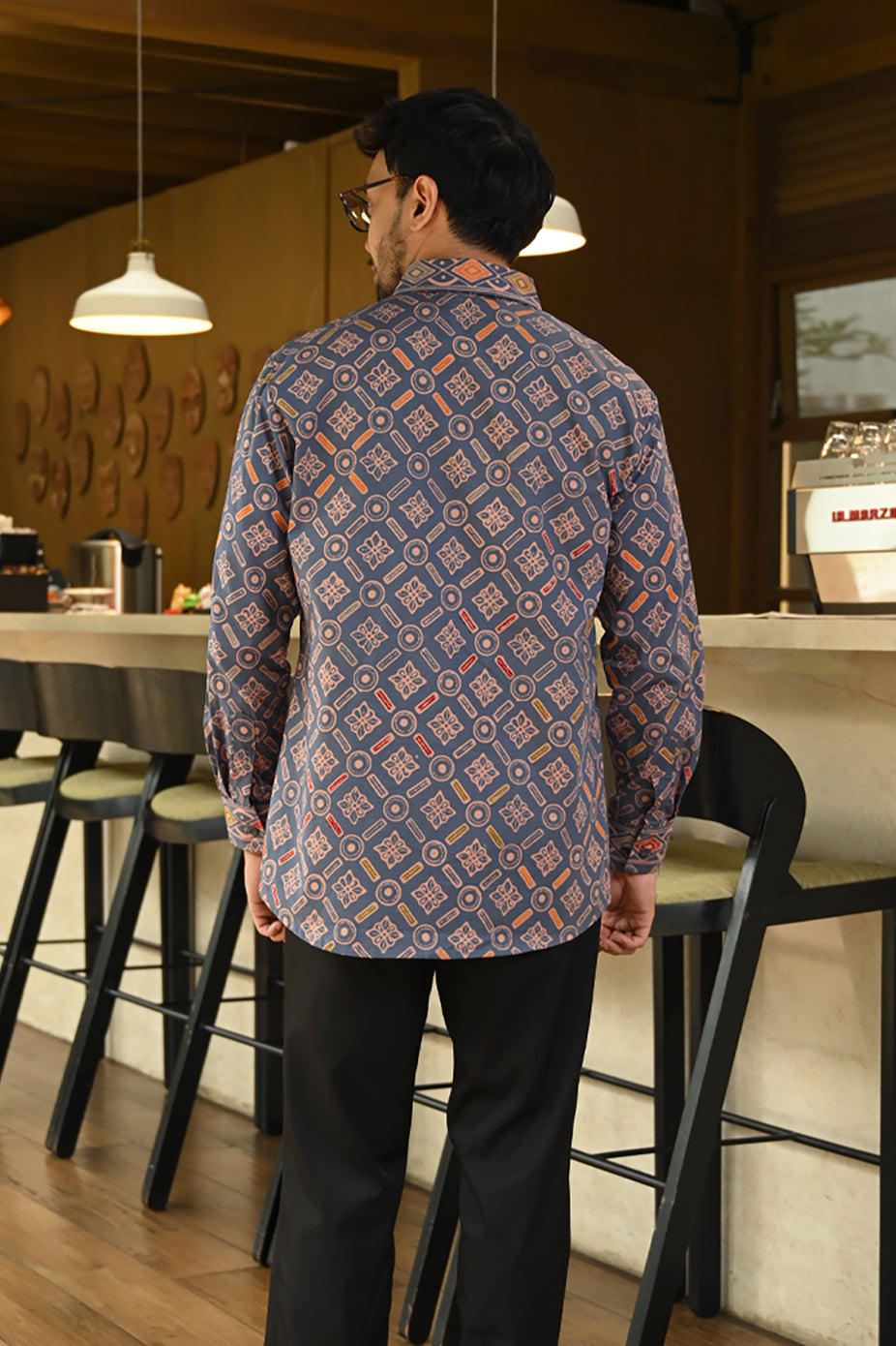 Banara Long Wonogiren Blue L0139