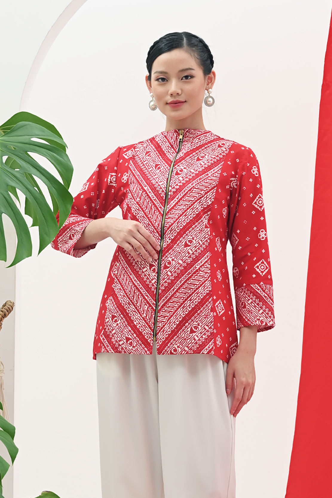 Cindy Garut Merah Putih T3080