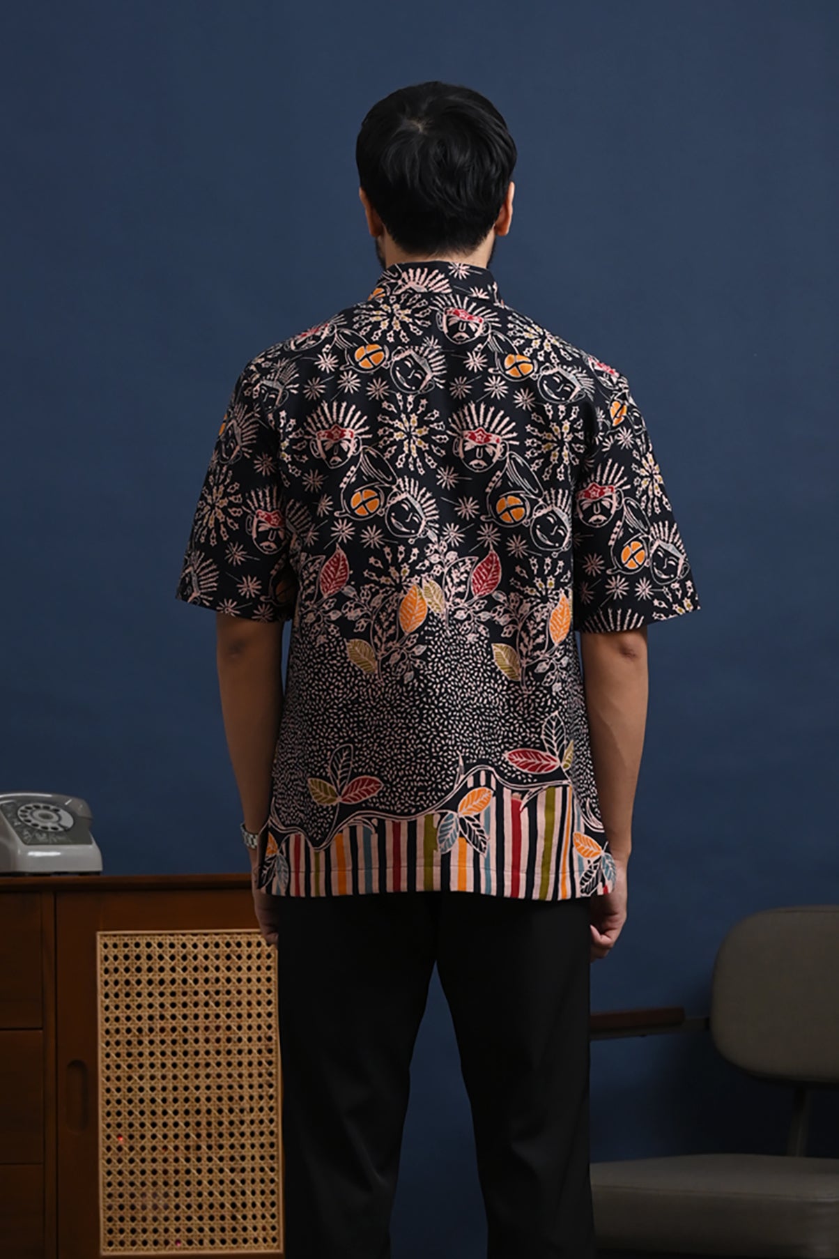 Betawi Black Short M0304