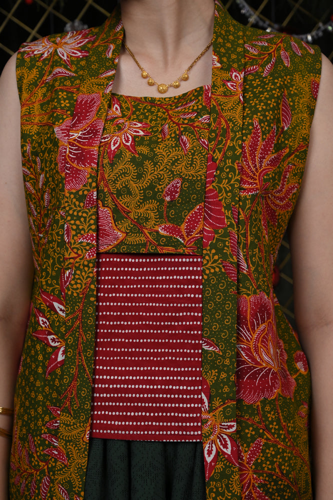 Kebaya Sleeveless Encim T3474