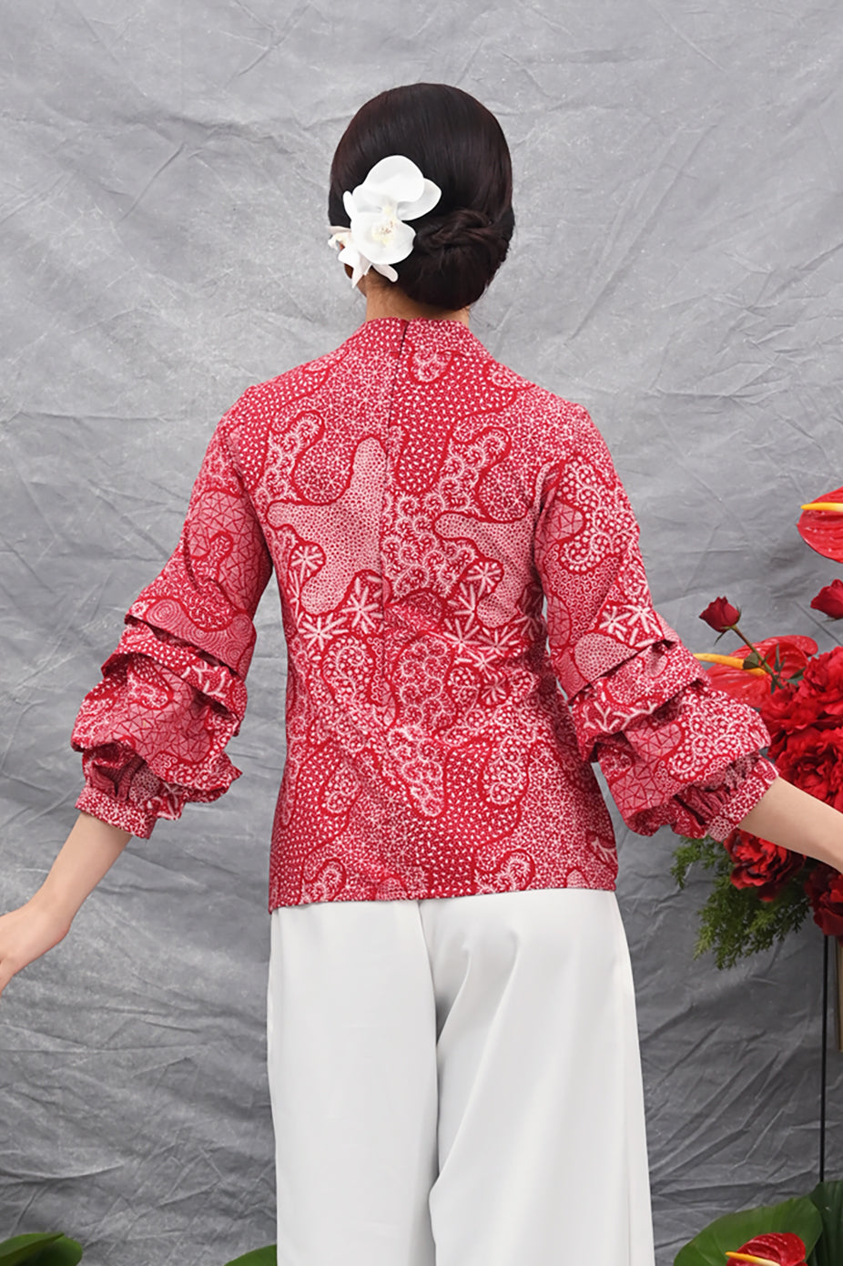 Keropi Encim Merah Putih T4483