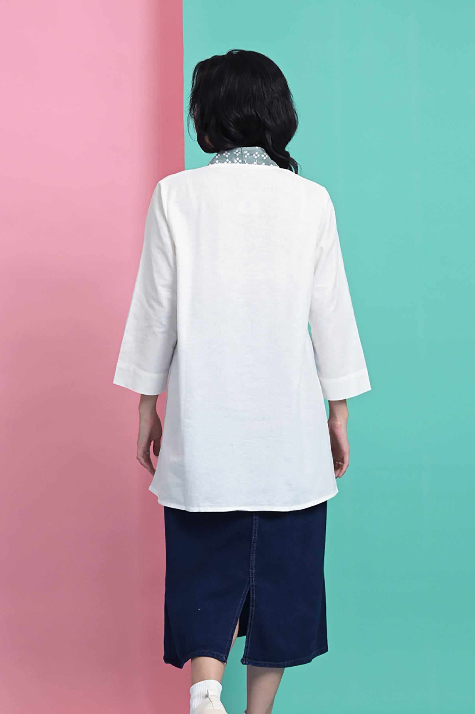 Fitria White Green PART of Mirae PART0288