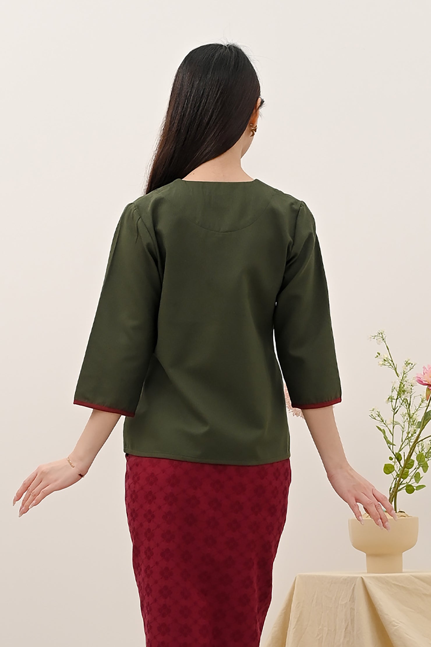 Kebaya Dwika Tulis Betawi T4242