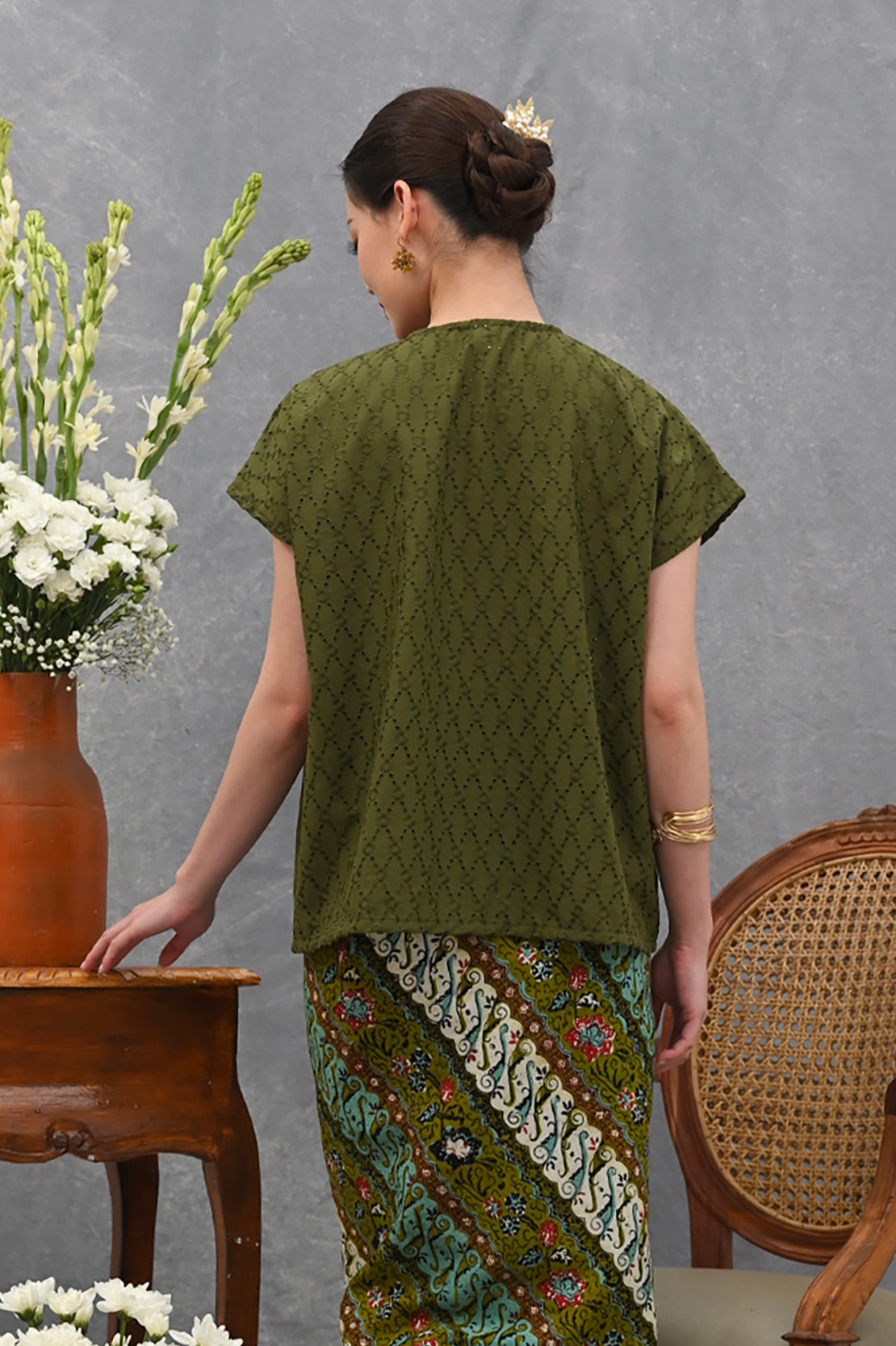 Rose Basic Green T4039