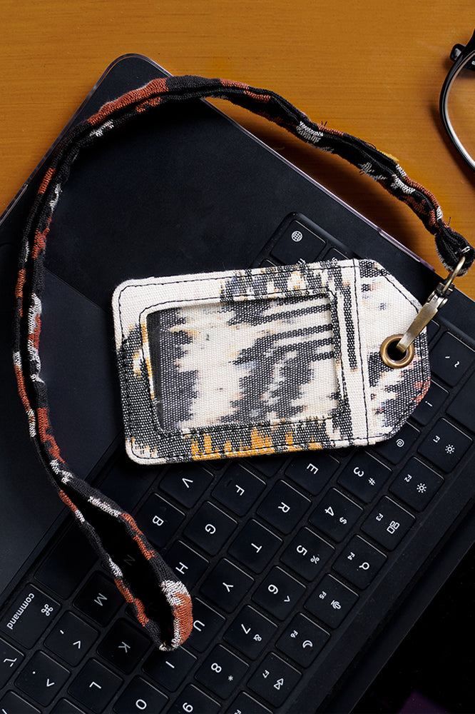 Lanyard White Tenun A0032