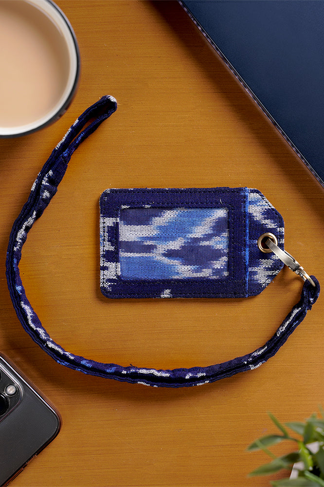 Lanyard Blue Tenun A0029