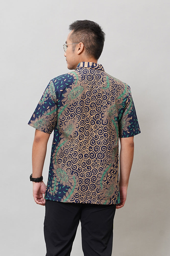 Blueish Short Sleeve M0199