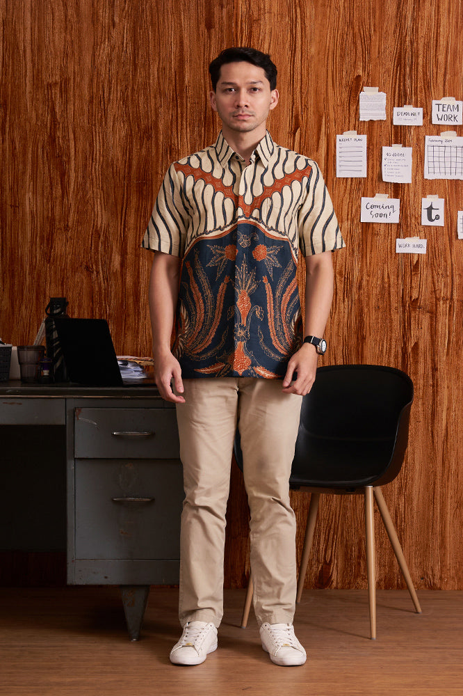 Virtuos Blue Short Sleeve M0239