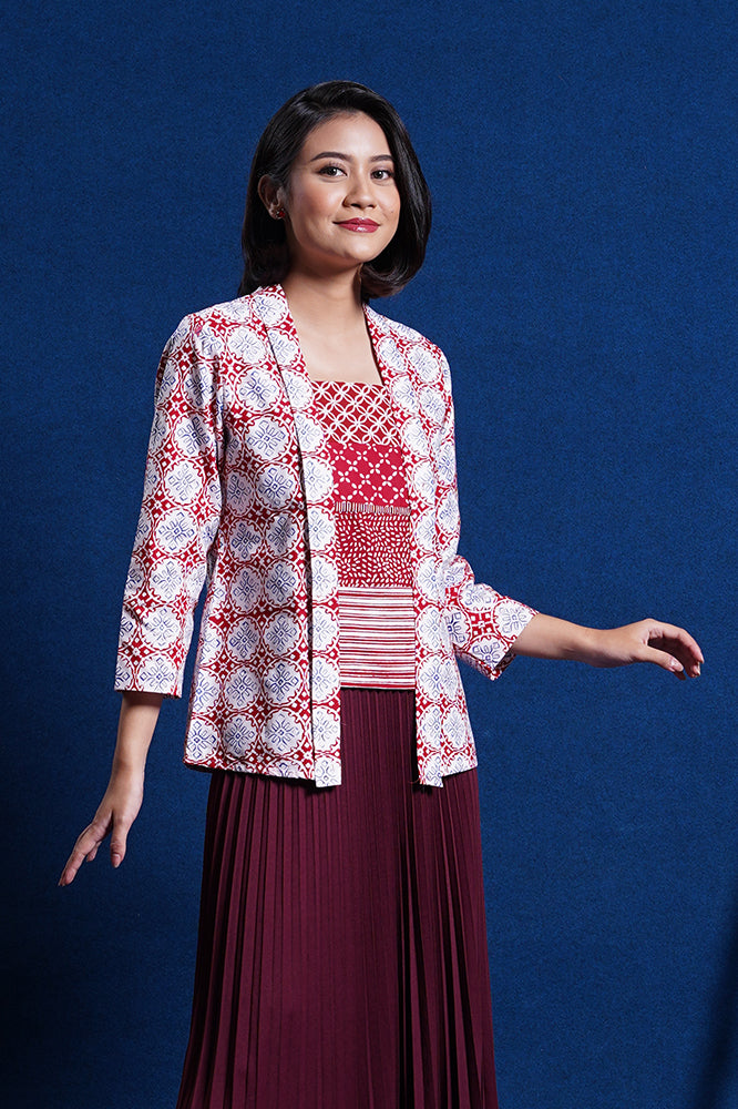 Kebaya Jlamprang Long T2608
