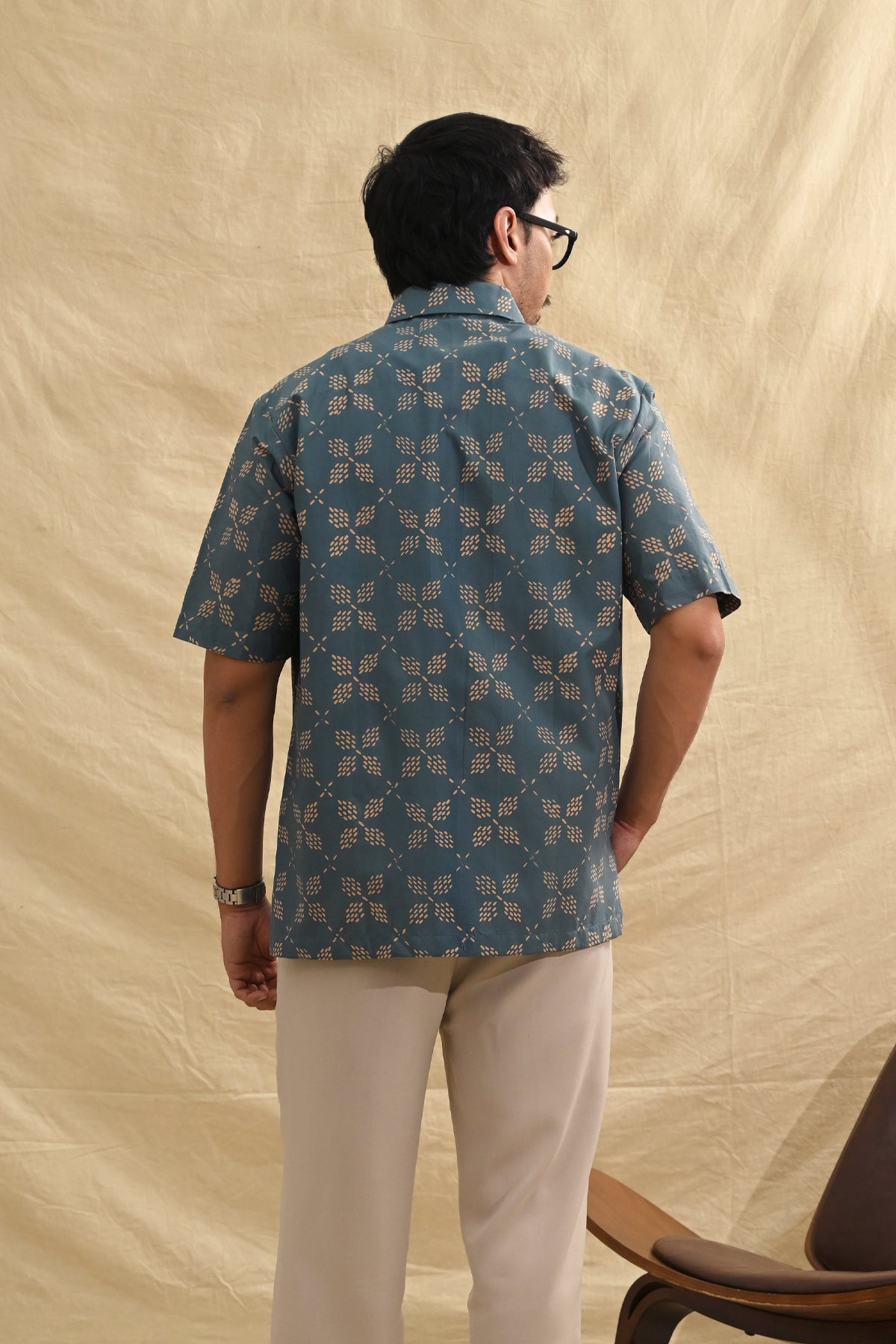 Kawung Harmoni Teal M0354