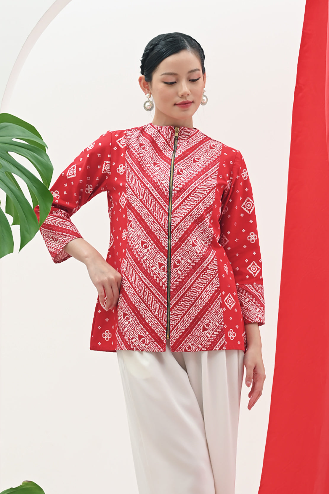 Cindy Garut Merah Putih T3080