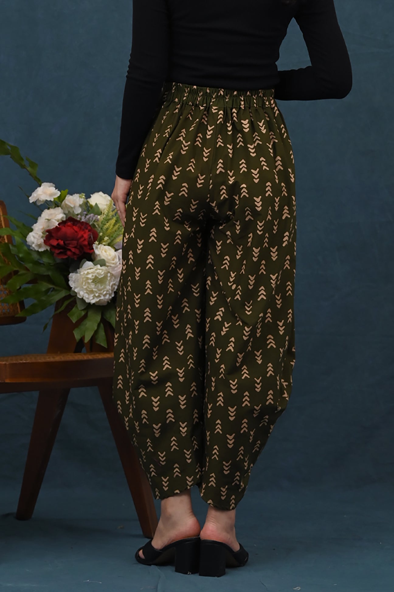 Coral Pants Garut Green P0384