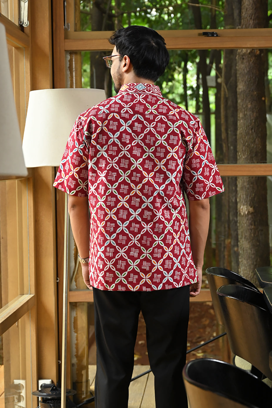 Banara Wonogiren Red Short M0293