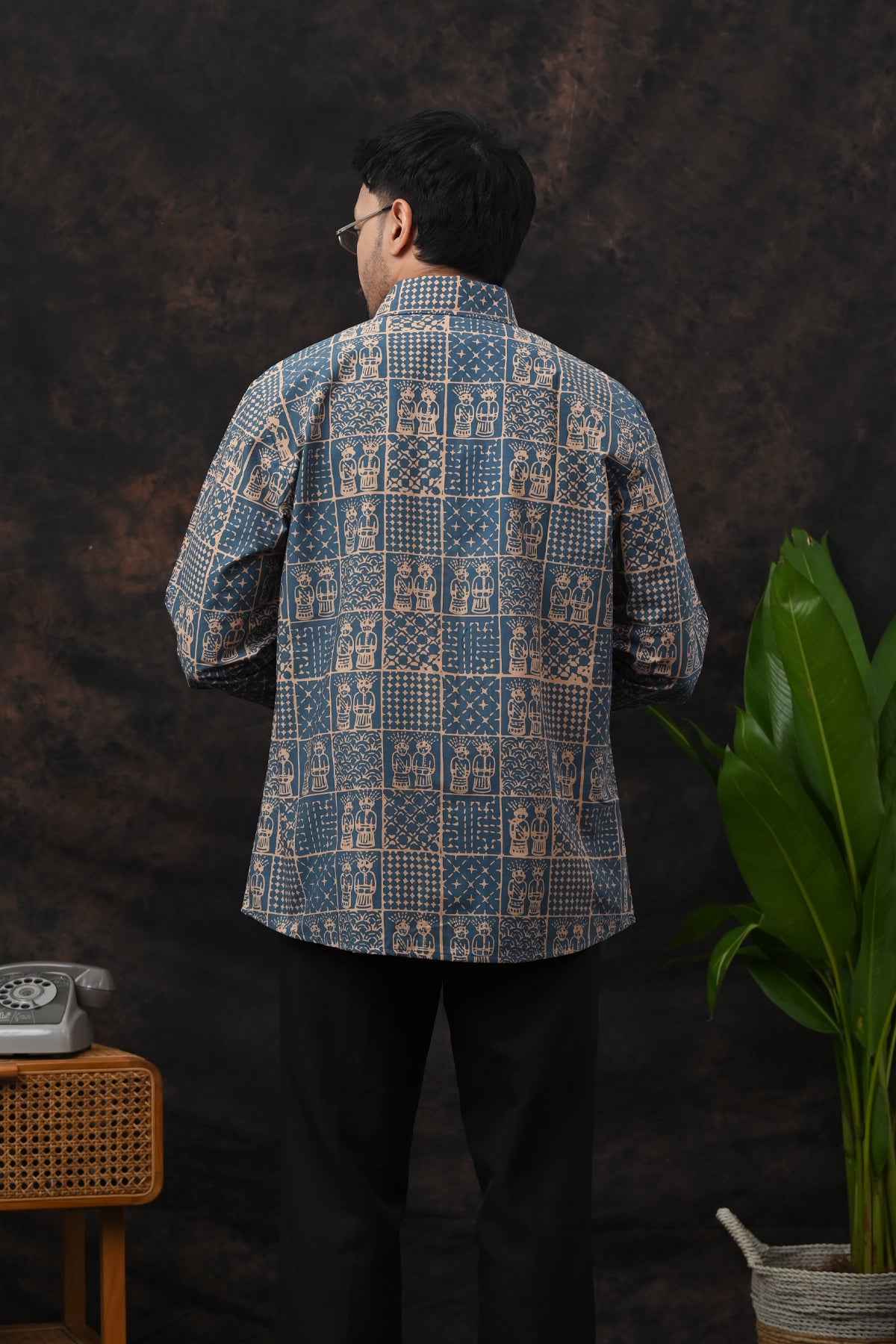 Ondel Betawi Torquoise Long L0195