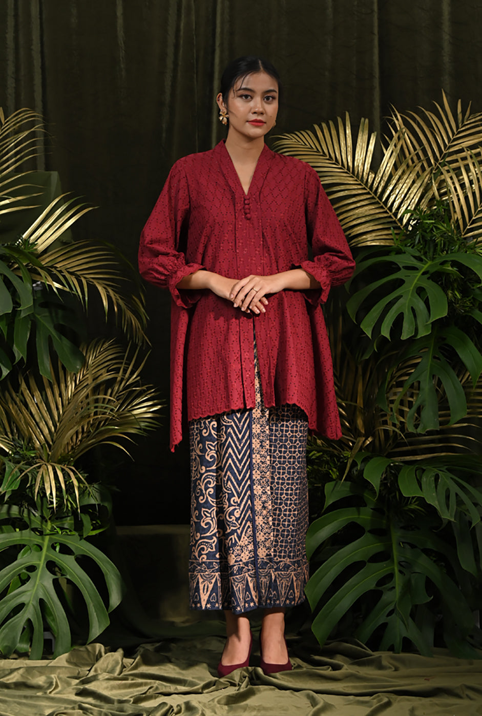 Alesha Basic Rayya Red T2803