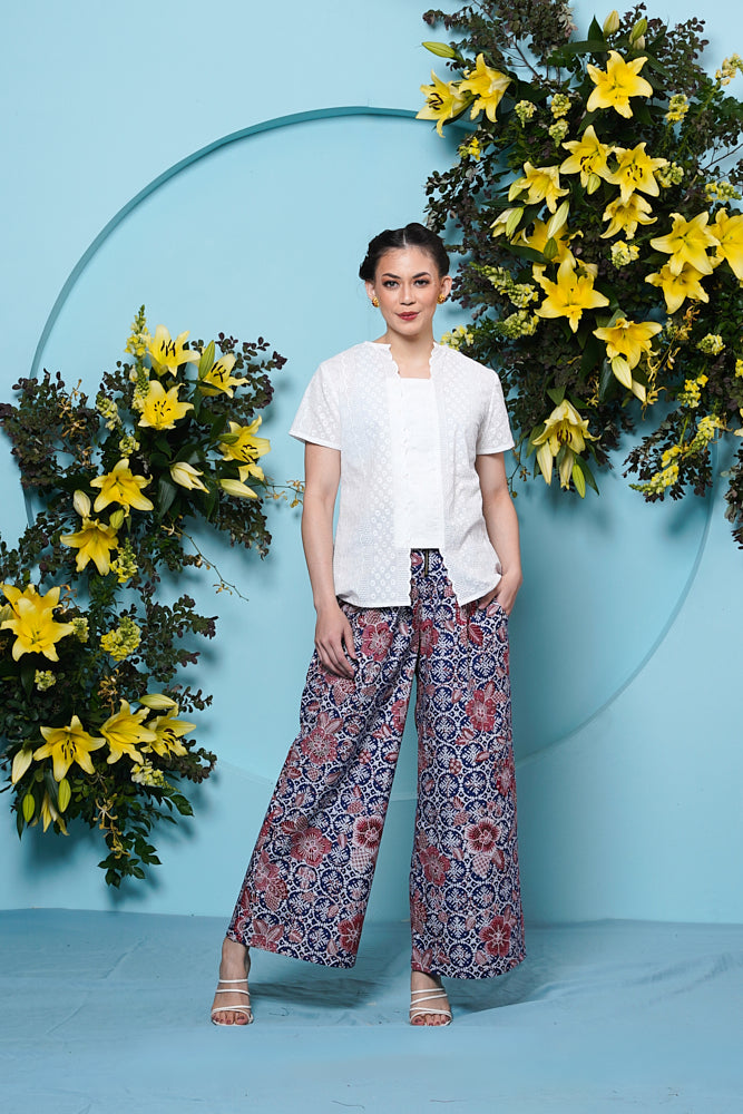 Ritza Blue Jlamprang P0167