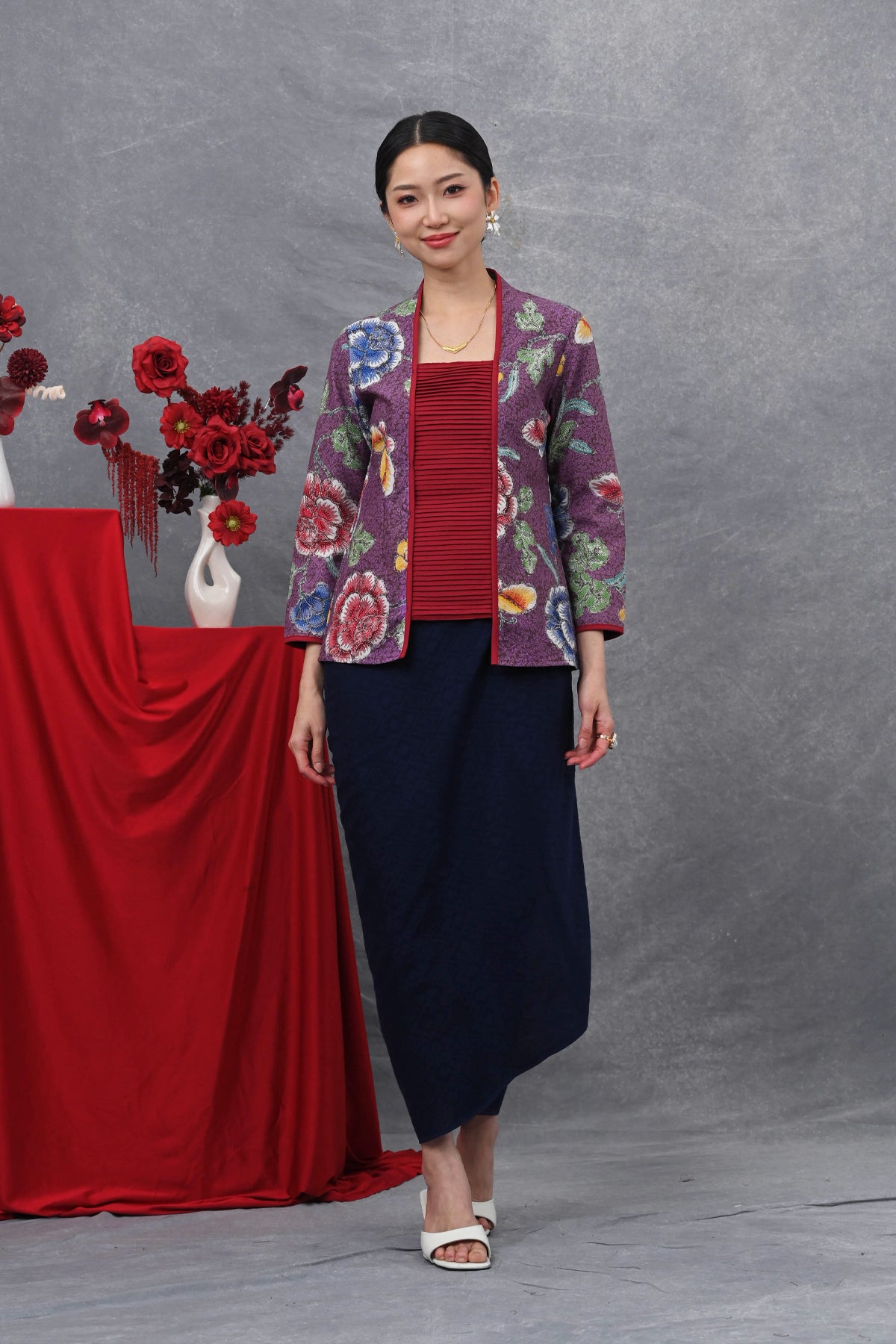 Kebaya Lipit Long Encim T5950
