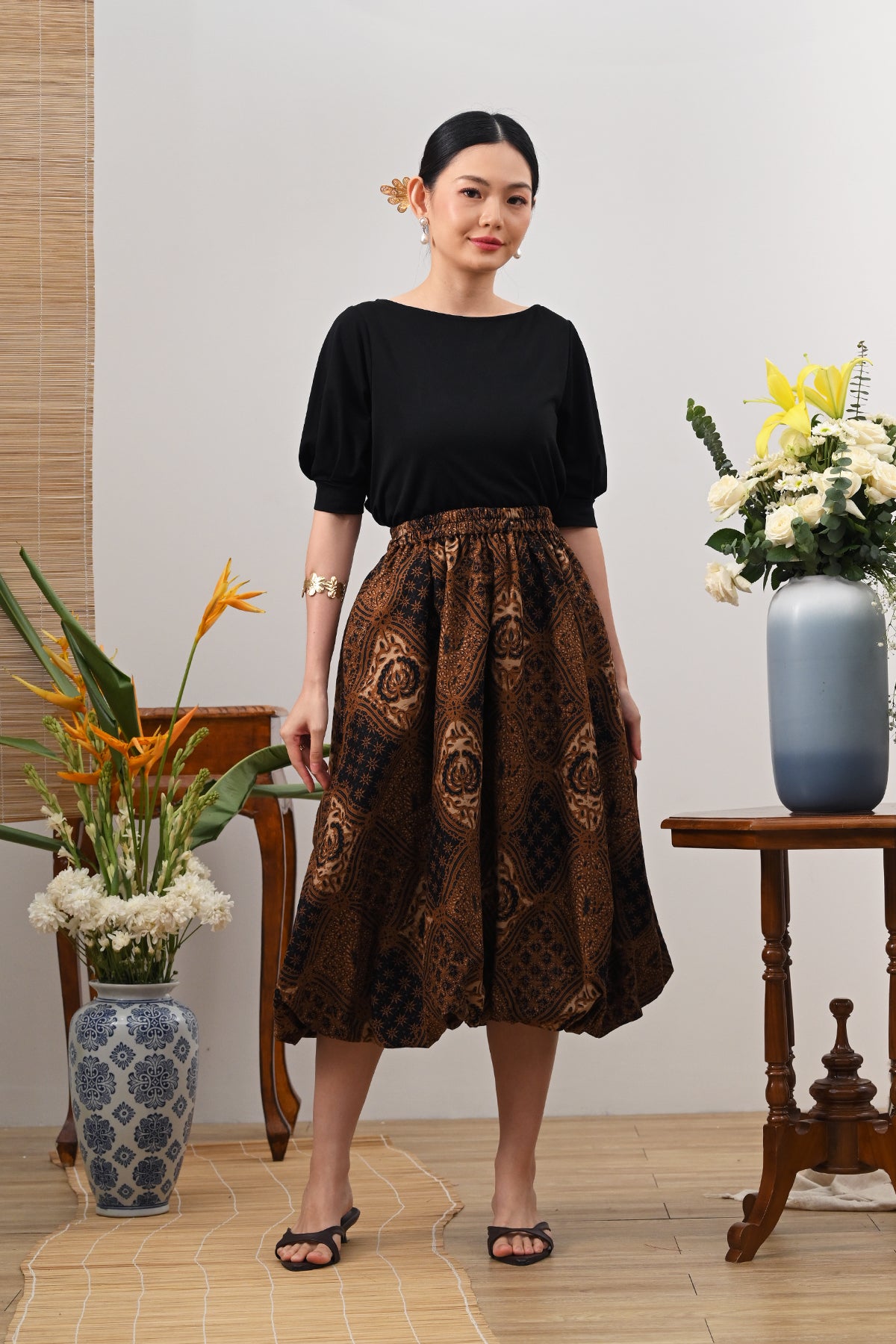 Balloon Skirt Sogan P0708