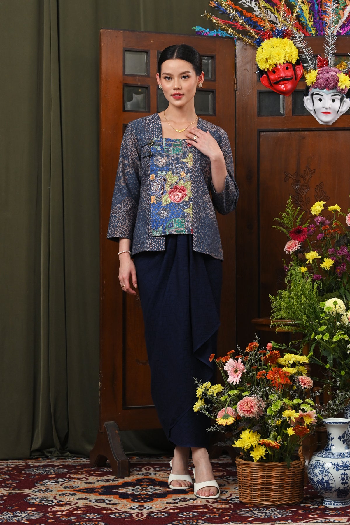 Kebaya Dwika Encim Betawi T5823