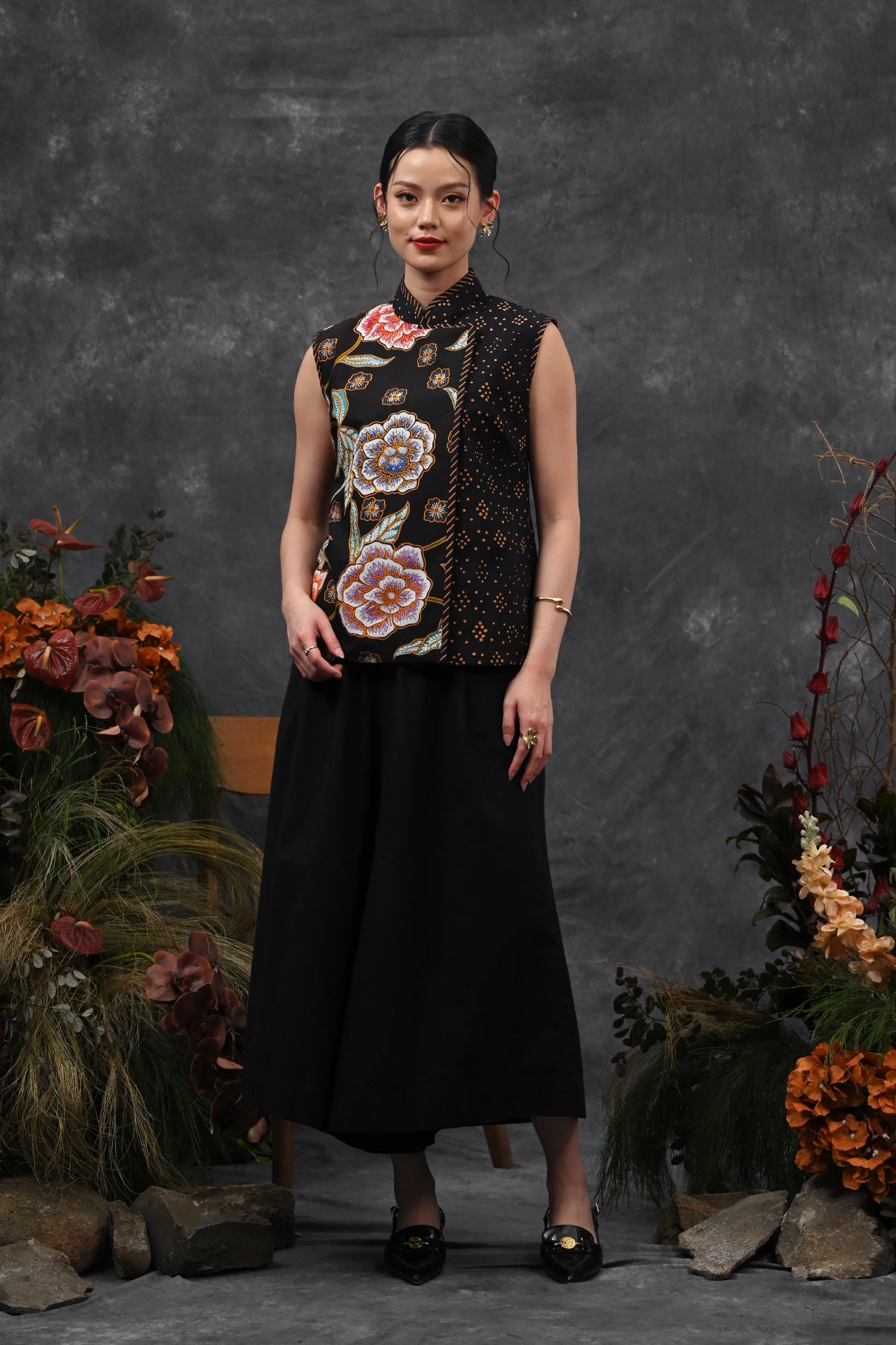 Adora Sleeveless Encim Cemani T6122