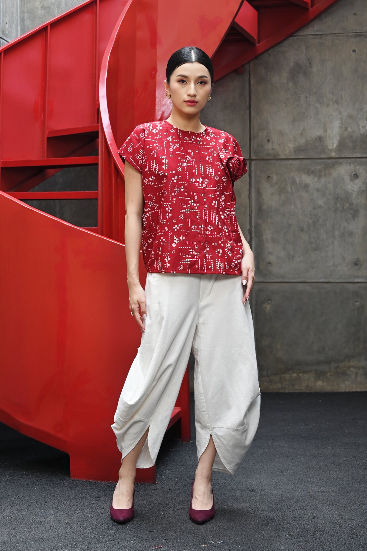 Rose Garut Merah Putih T6058