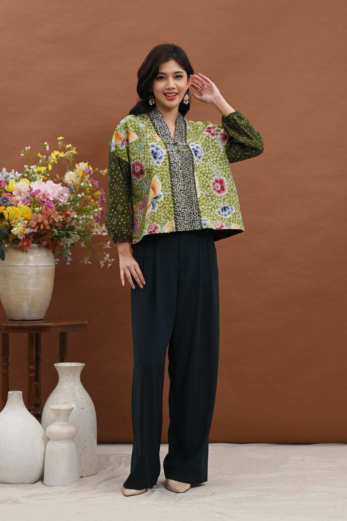 Dhini Long Encim Green T5614