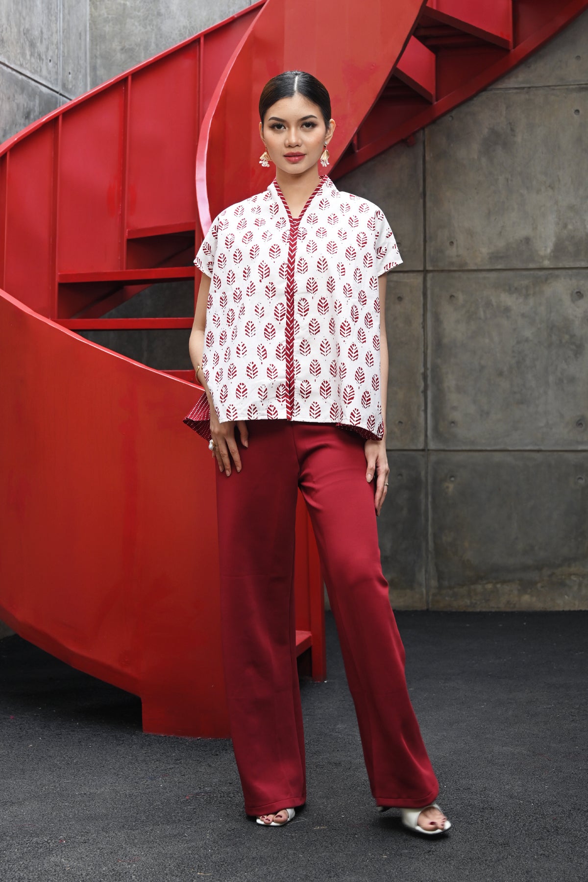 Danira Garut Merah Putih T6077