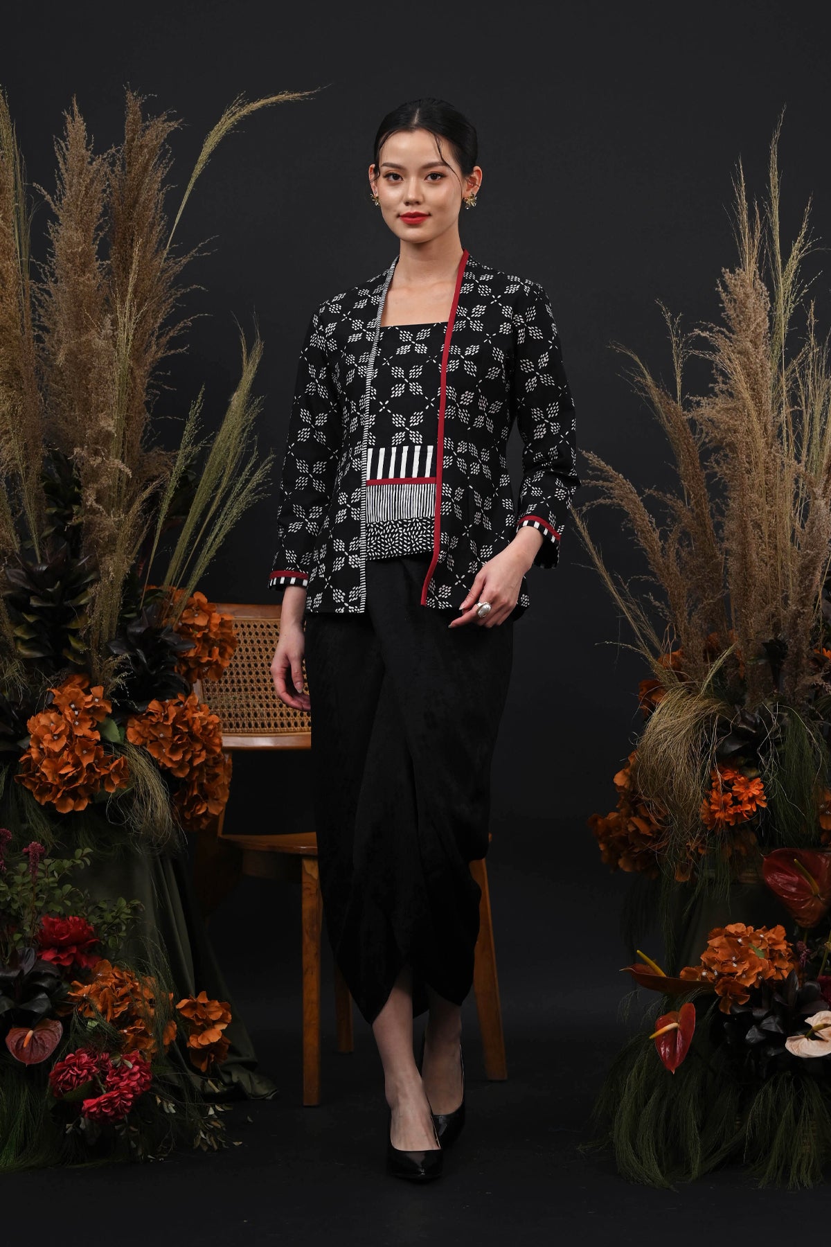 Kebaya Sashiko Cemani T6171
