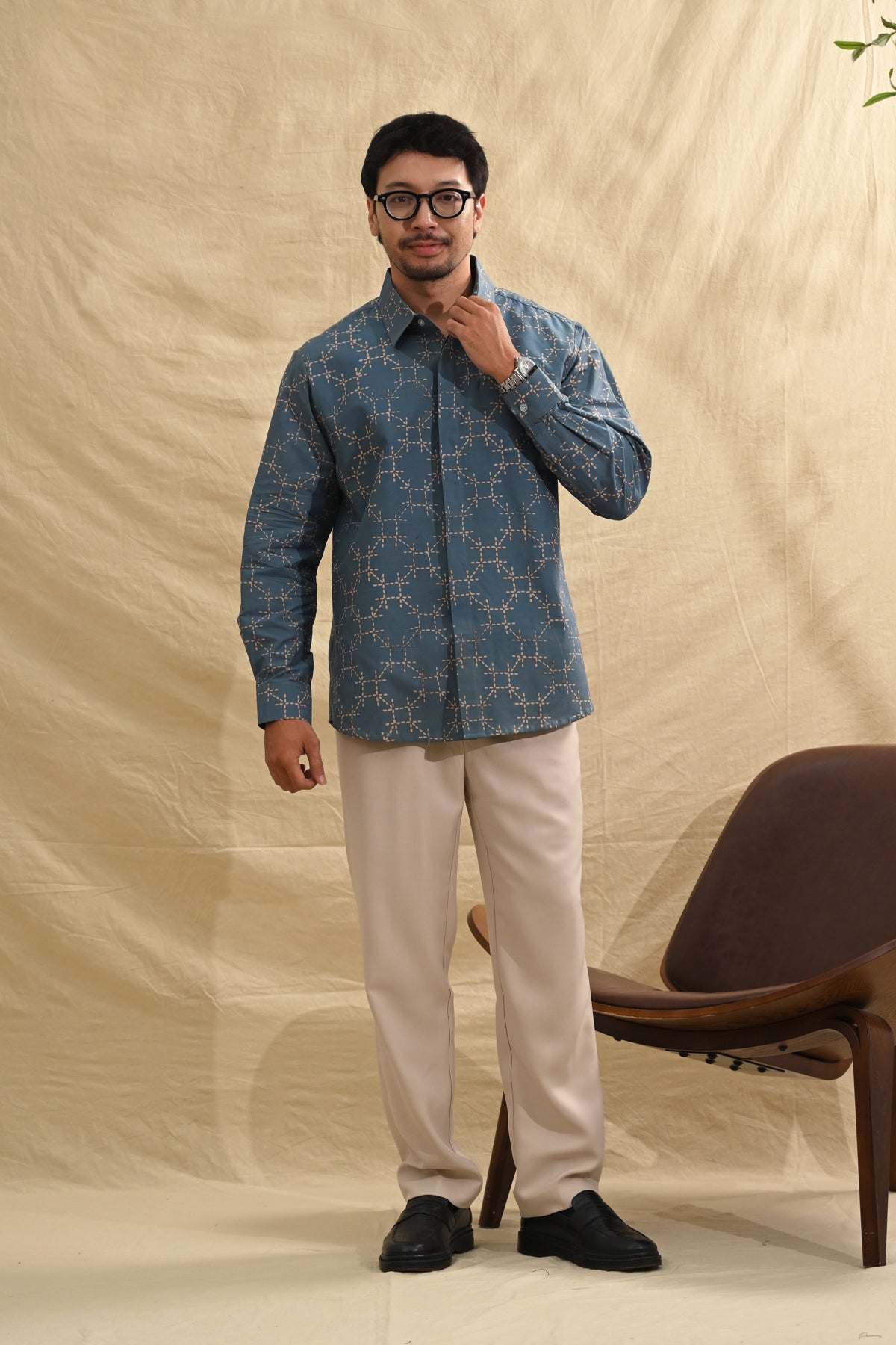 Octogonia Harmoni Blue Long L0181