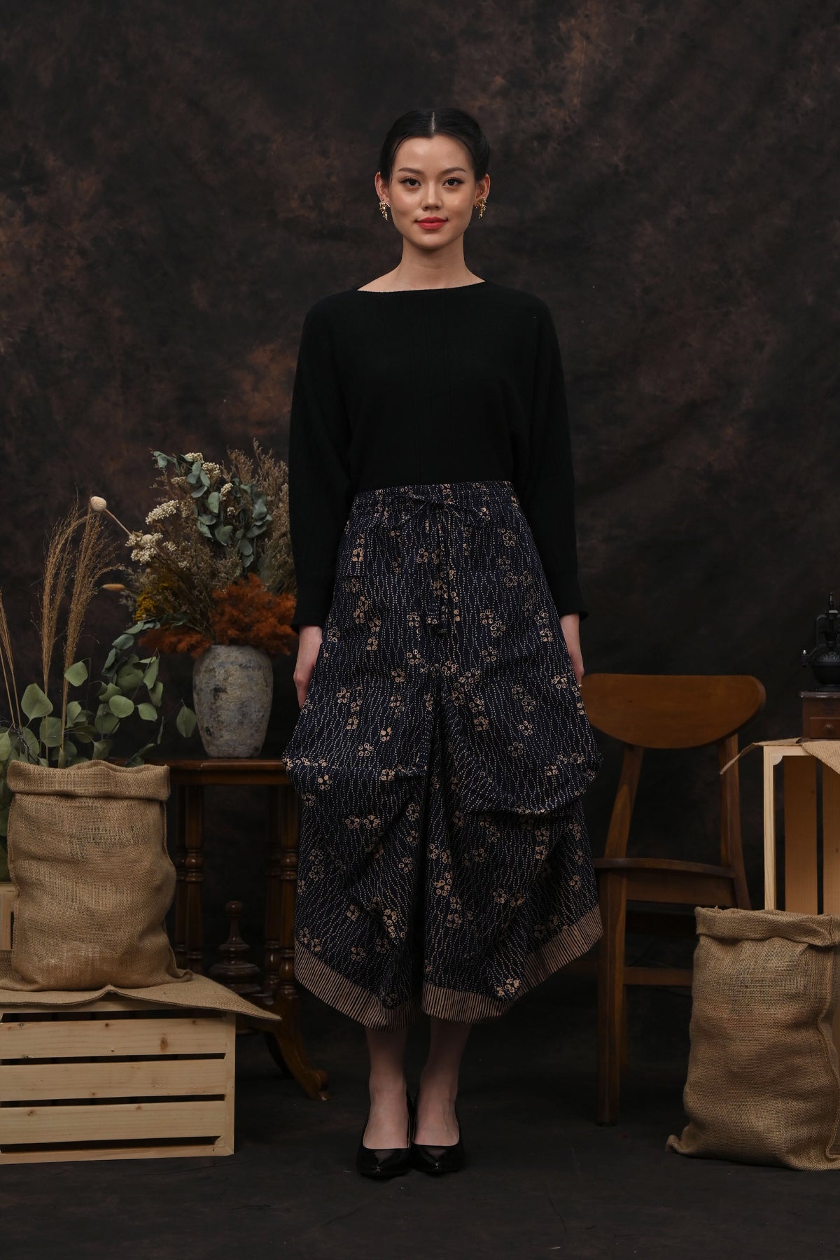 Adara Skirt Kopi Garut P0737
