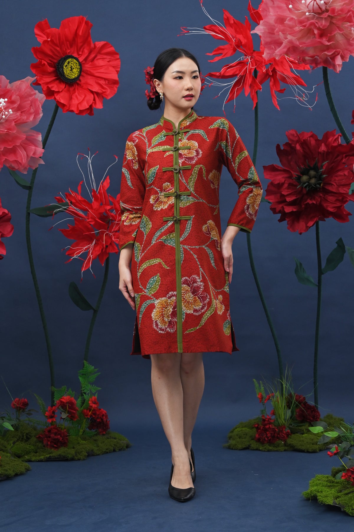 Laura Dress Encim CNY D0573