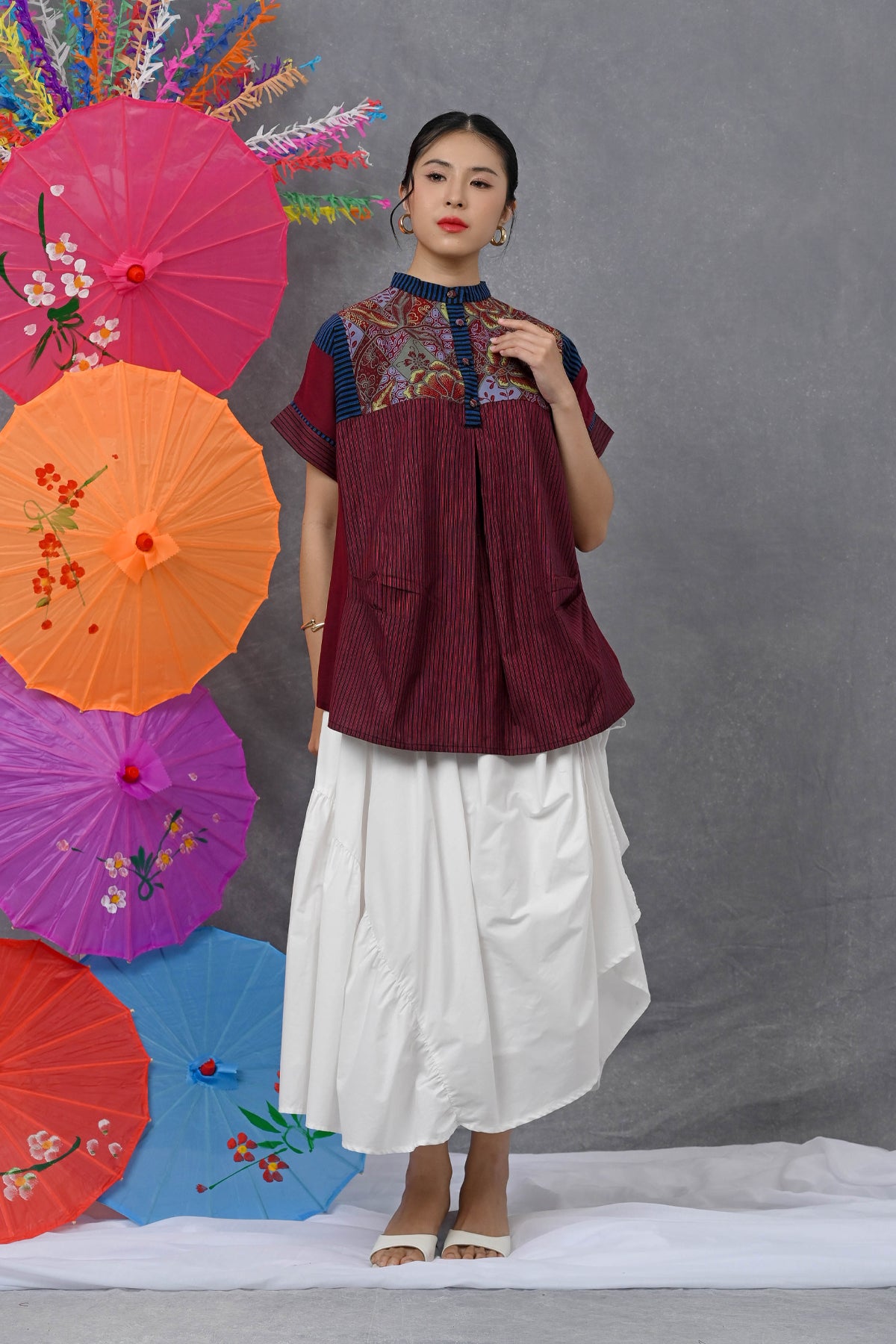 Monara Short Burgundy PART0493