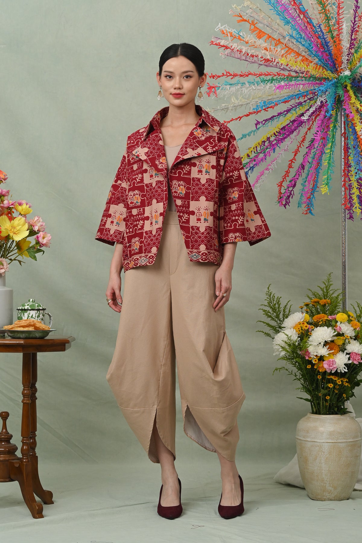 Olga Wonogiren Betawi Red T5834