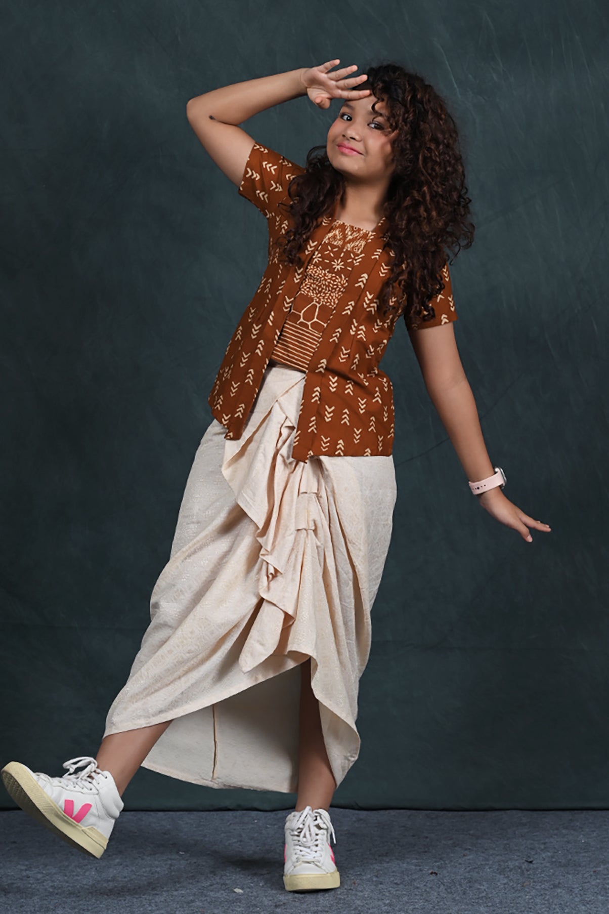 Kebaya Garut Short Brown K0010