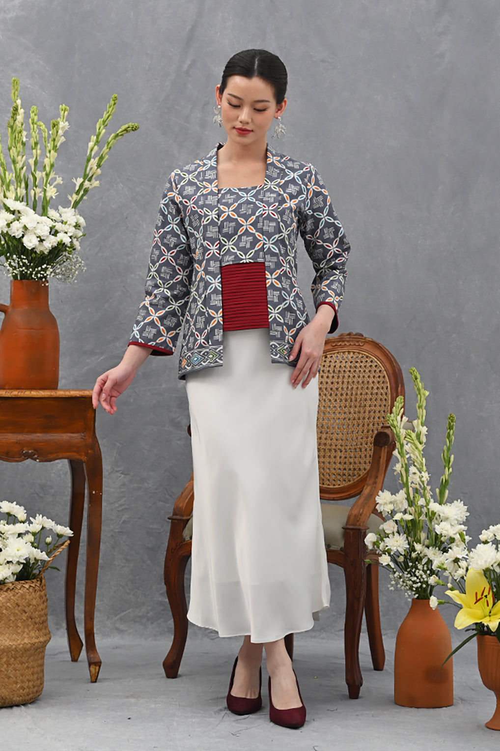 Kebaya Simbok Wonogiren Long T4033