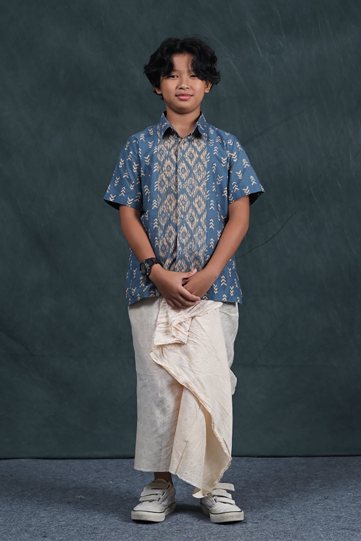 Shirt Garut Blue K0007