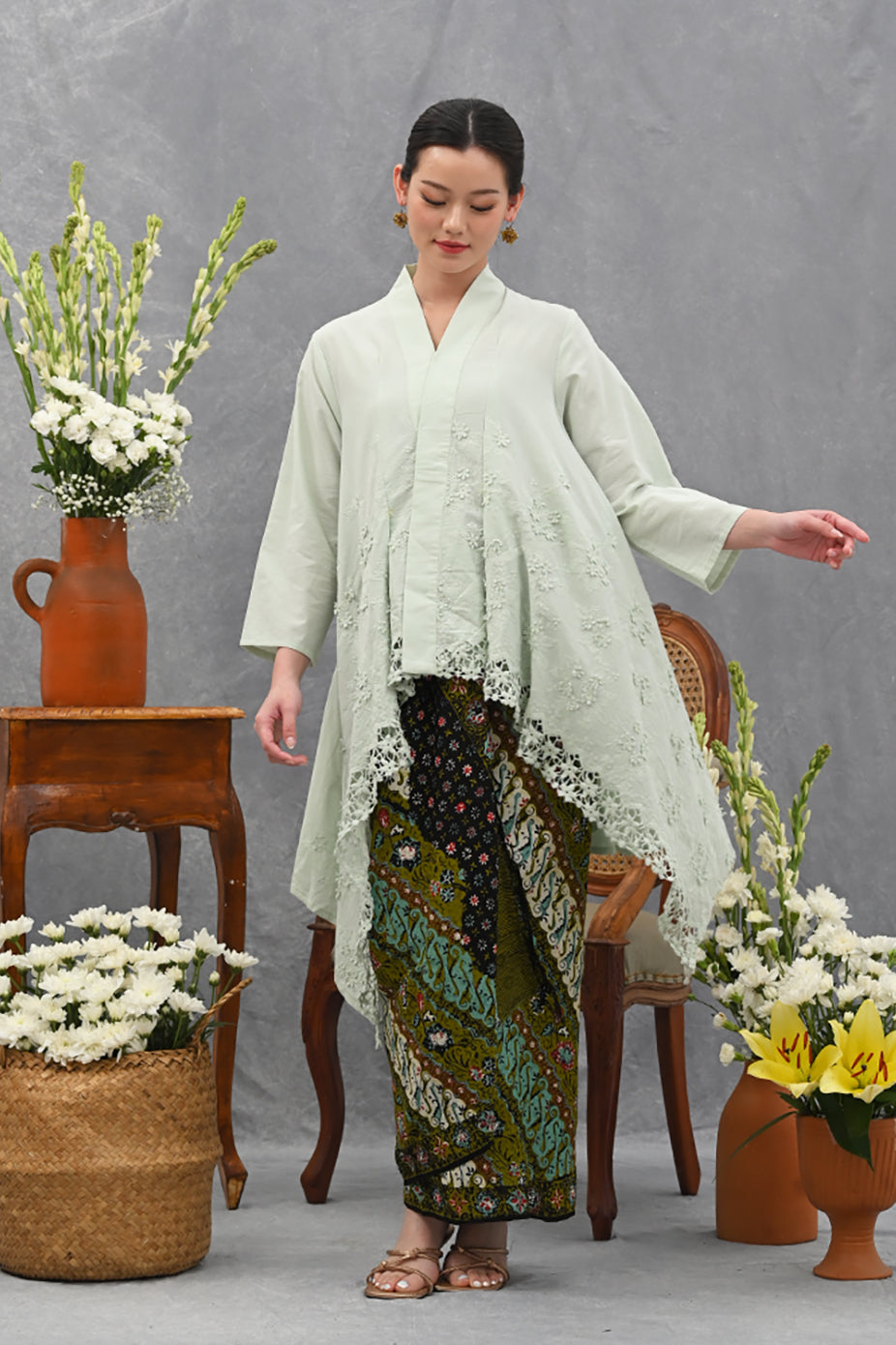 Elena Basic Green T4040