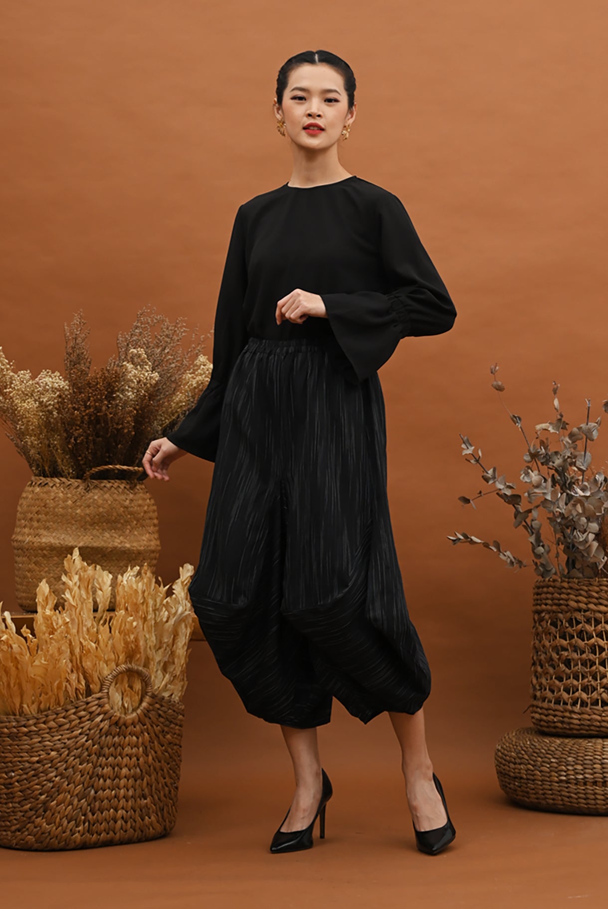 Adara Lurik Black P0219